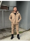 İSSİ Tactical Pro Softshell Kışlık Mont Çöl