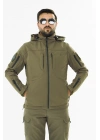 İSSİ Tactical Pro Softshell Kışlık Mont Toprak