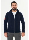 Tactical Outdoor Taktik Hırka Dik Yaka Polar Fermuarlı Polar Lacivert