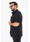 Taktikal Siyah Premium Gömlek