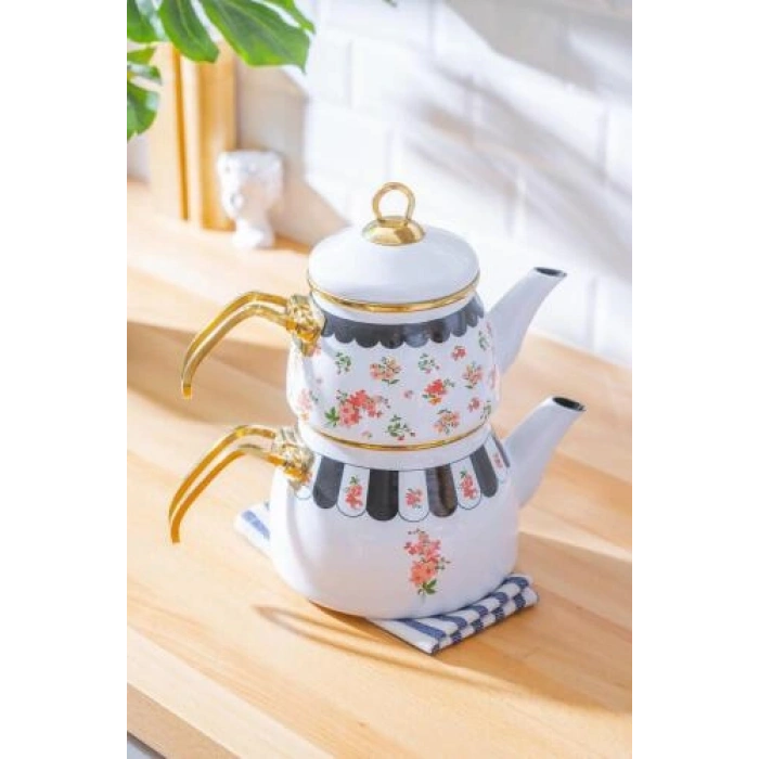 Doroty Emaye Çaydanlık Takımı