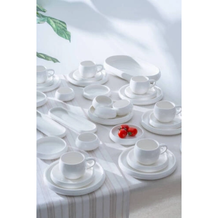 Bianco Perla 6 Kişilik 33 Parça Kahvaltı Takımı