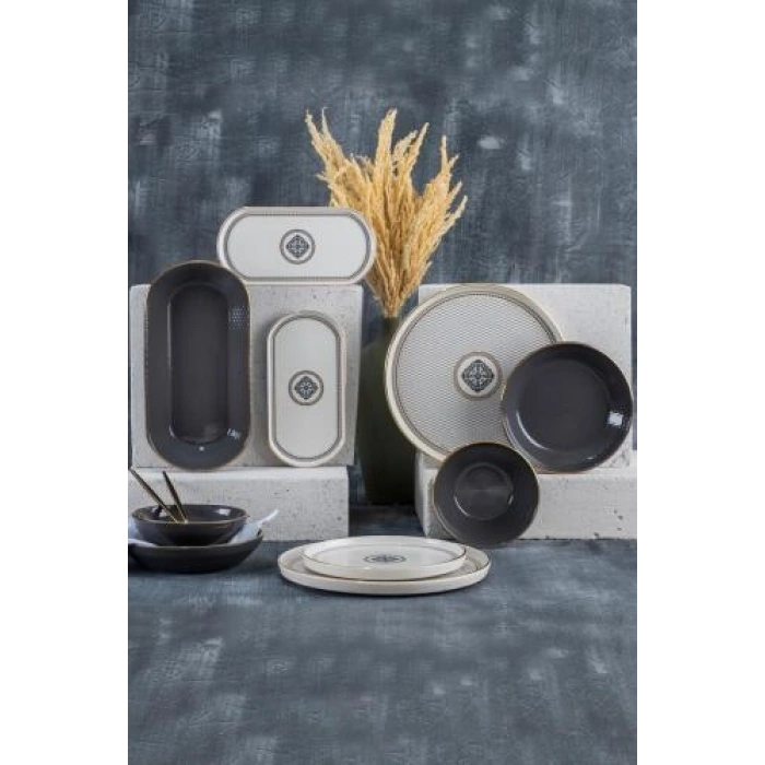 Alexxi 6 Kişilik 27 Parça Yemek Takımı
