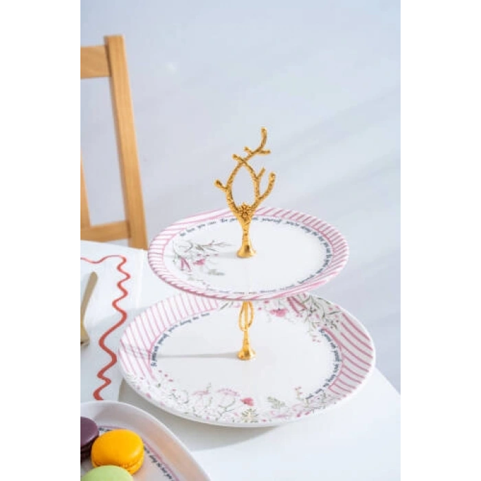Laila Katlı Kurabiyelik - 27 cm