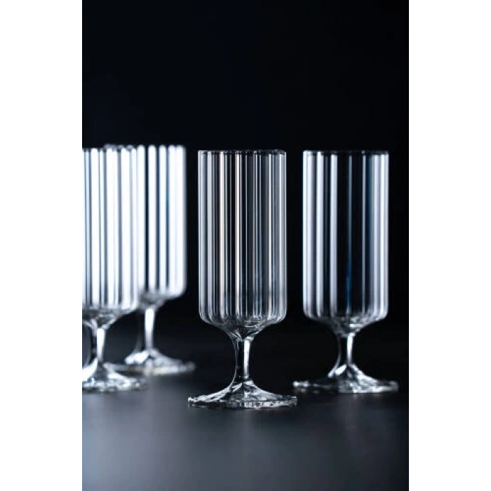 Lume 6 lı Cam Kahve Yanı Bardağı - 120 ml