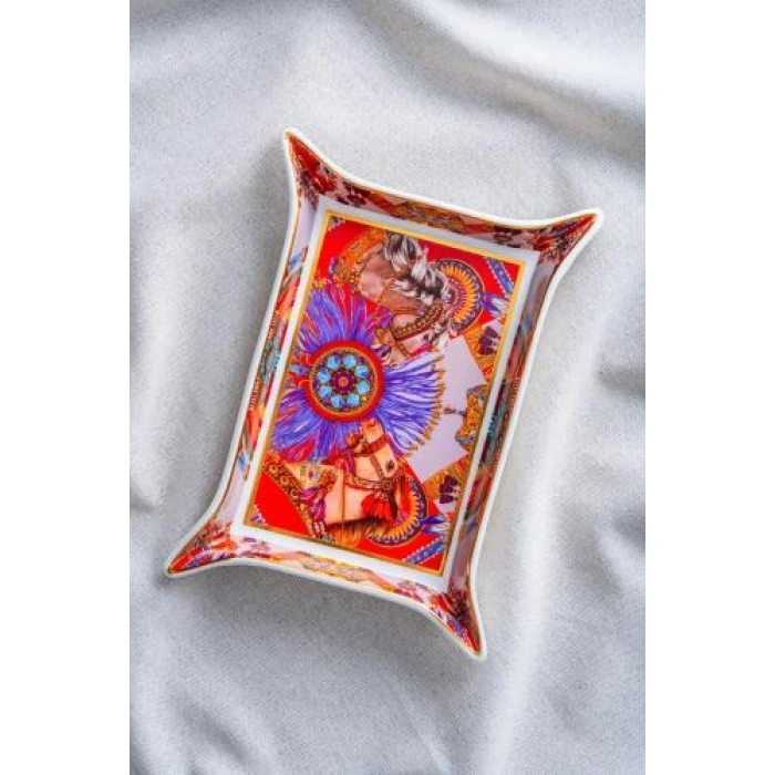 Whisper Dikdörtgen Sunum Tabağı - 22 cm