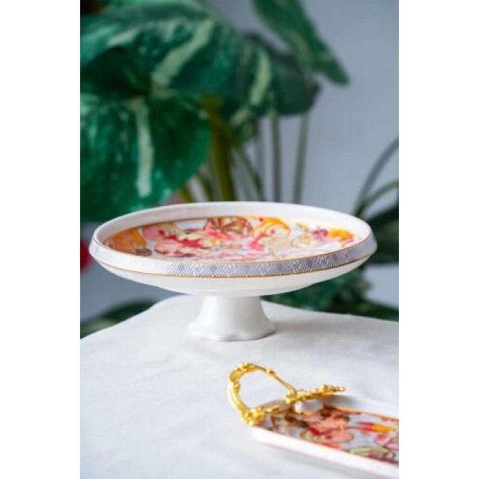 Dream Ayaklı Sunum Tabağı - 25 cm