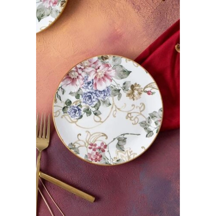 Rosa 6 LI Pasta Tabağı - 19 cm