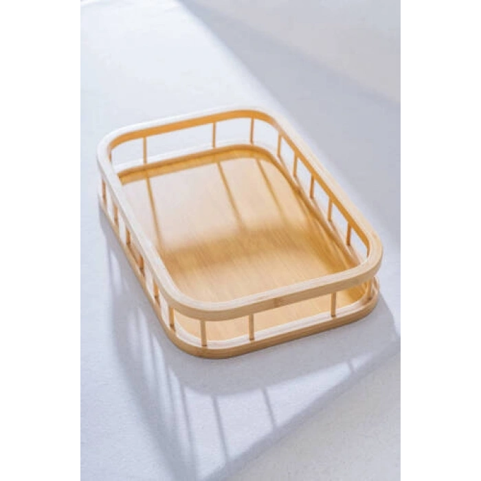 Bambu Dikdörtgen Tepsi - 38 cm