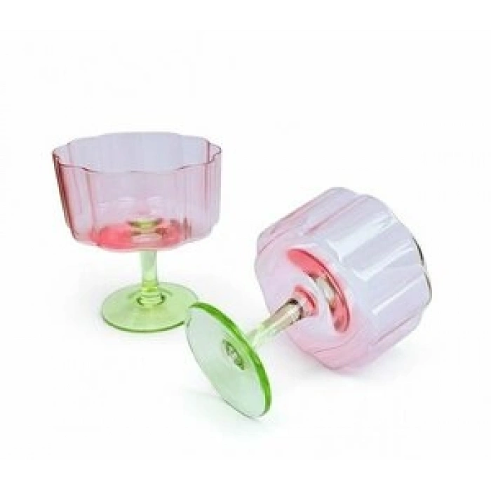PAPATYA CUP BARDAK PEMBE/YEŞİL