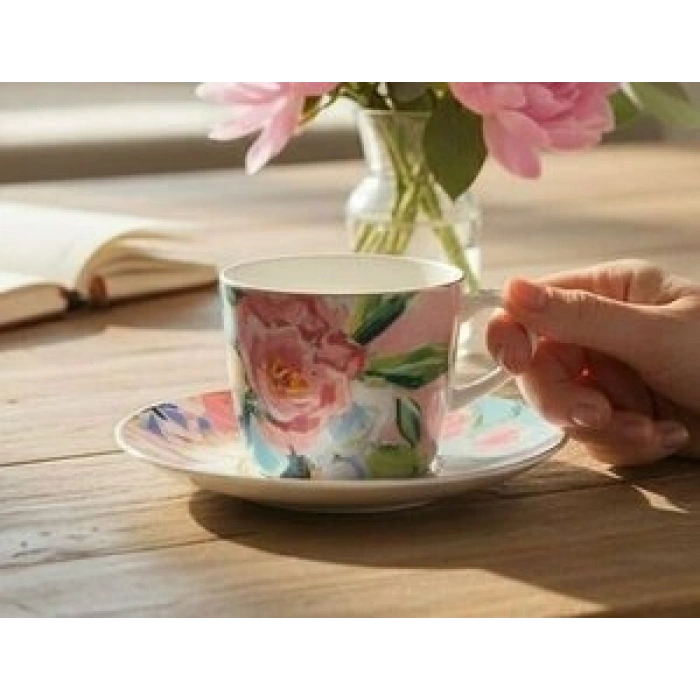 FULL BLOOM 6LI KAHVE FİNCANI 100 ML.