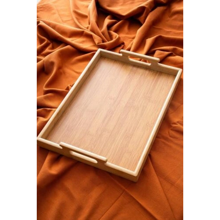 Bambu Sunum Tepsi - 40 cm