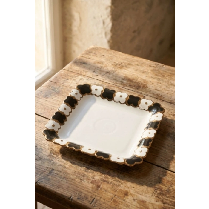 Cleef Kare Sunum Tabağı - 30 cm