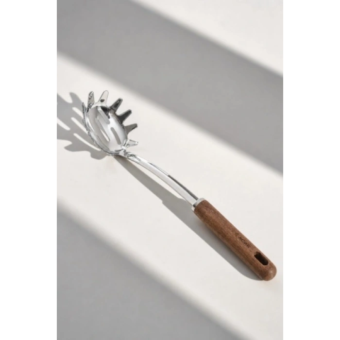 Elitecraft Paslanmaz Çelik Makarna Servis Kaşığı - 32 cm