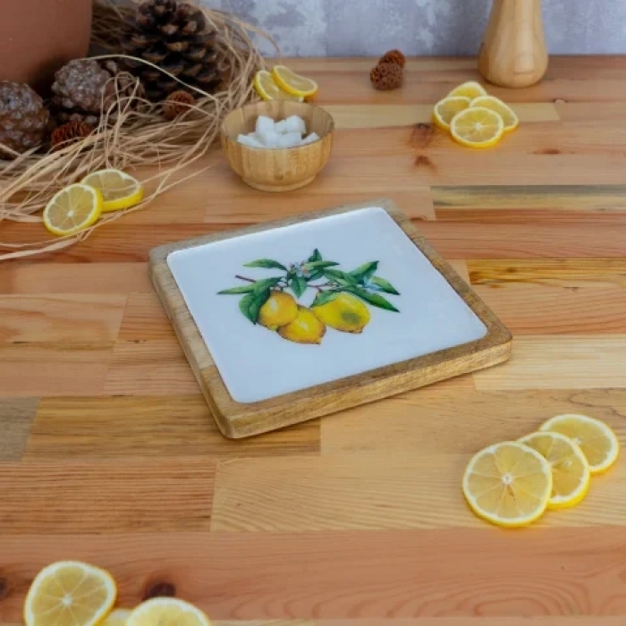Kangura - Kare Tepsi Limon Küçük