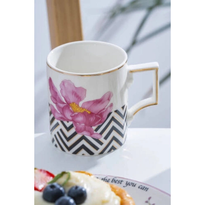 Silva Porselen Kupa - 200 ml