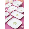 Leona 6 Kişilik 45 Parça Kahvaltı & Yemek Takımı