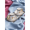 Francesca 2 Kişilik Porselen Kahve Fincanı Takımı - 90 ml