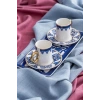 Francesca 2 Kişilik Porselen Kahve Fincanı Takımı - 90 ml