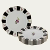ACEM SİYAH SERVİS TABAK 27 CM