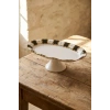 Cleef Ayaklı Oval Sunum Tabağı - 36 cm