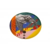 Wild Life Elephant Düz Tabak 28cm
