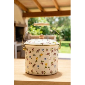 Petit Fleur Emaye Bakraç - 4.5 L