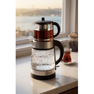 Ultimate Pro Tea Max Cam İnox Çay Makinesi