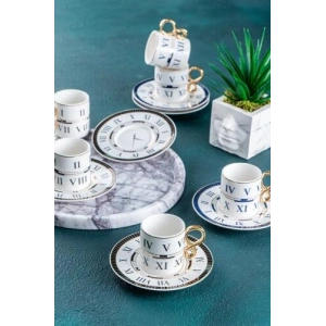 Timeless 6 Kişilik Kahve Fincanı Takımı - 90 ml