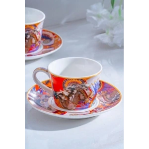 Whisper 6 Kişilik Porselen Kahve Fincanı Takımı - 200 ml