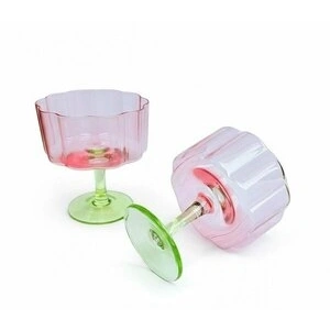 PAPATYA CUP BARDAK PEMBE/YEŞİL