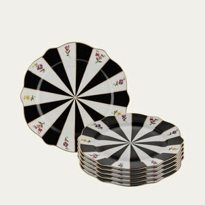 ACEM SİYAH PASTA TABAK 19,5 CM