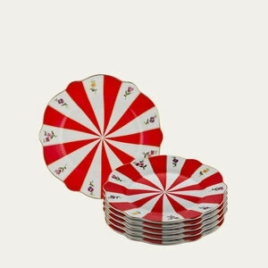 ACEM KIRMIZI TATLI TABAK 17 CM