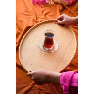 Bambu Sunum Tepsi - 45 cm