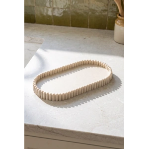 POLYRESIN OVAL TEPSİ 23,5*12*2(H) CM