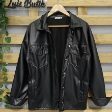İçi Yünlü Unisex Deri Ceket
