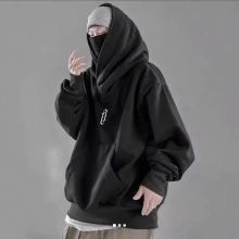 Hip Hop Unisex Şardonlu Sweatshirt