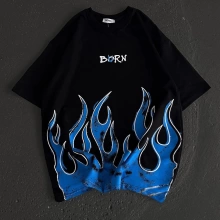 Burn Unisex Oversize Tshirt