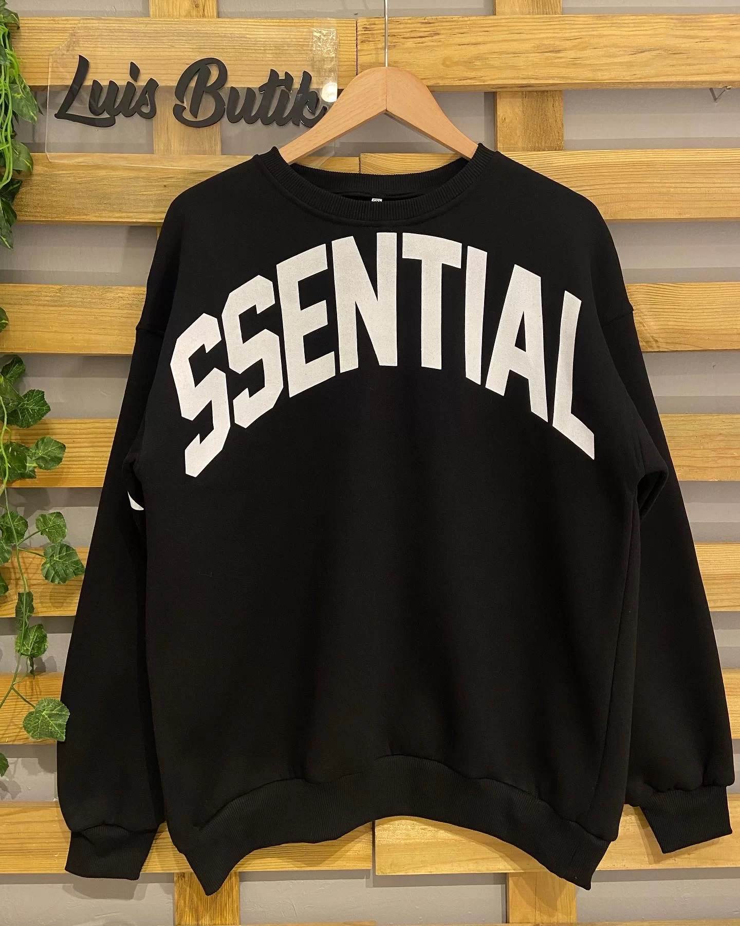 Ssentıal Şardonlu Oversize Sweatshirt