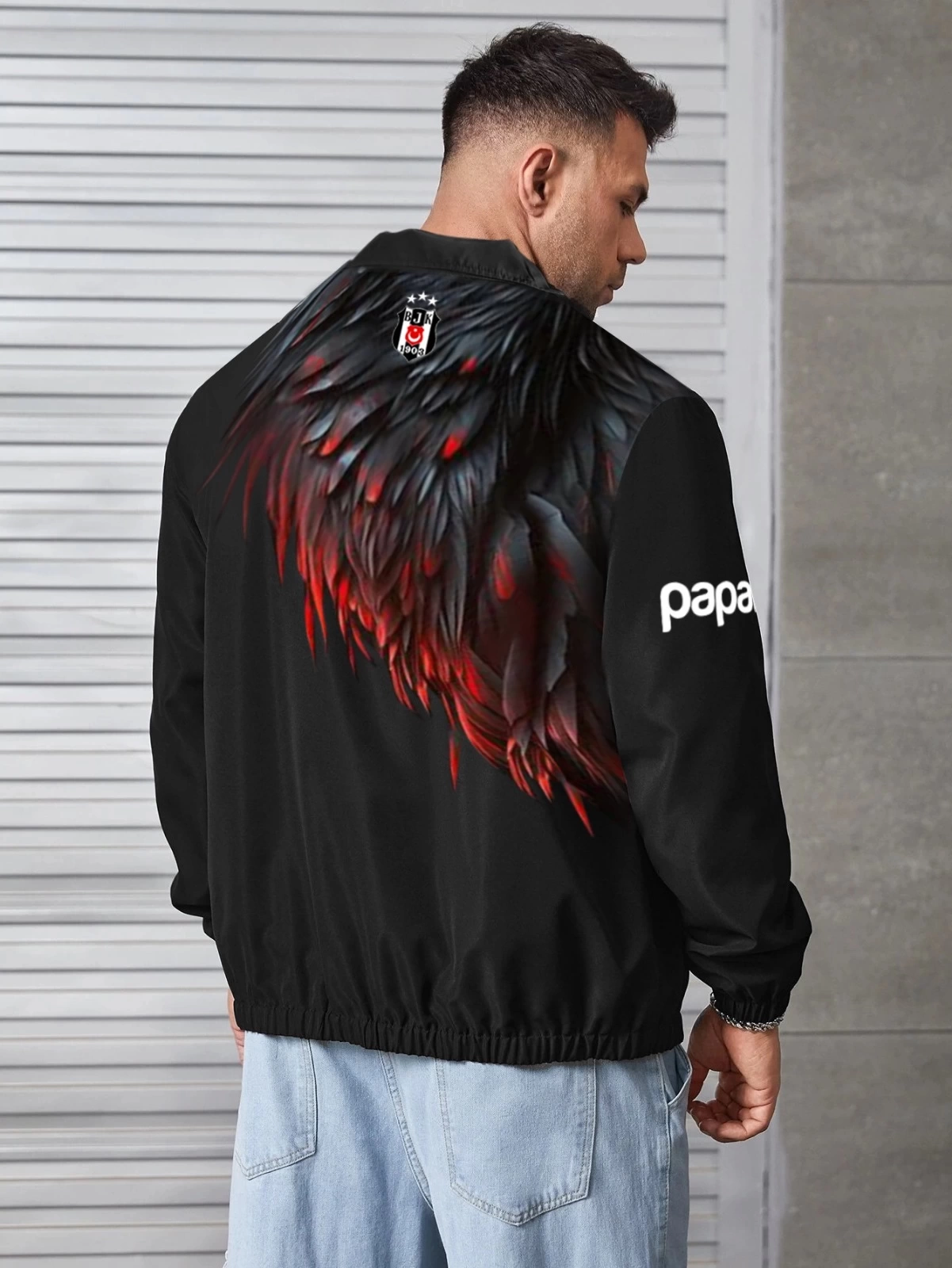 Unisex Taraftar Paraşüt Ceket