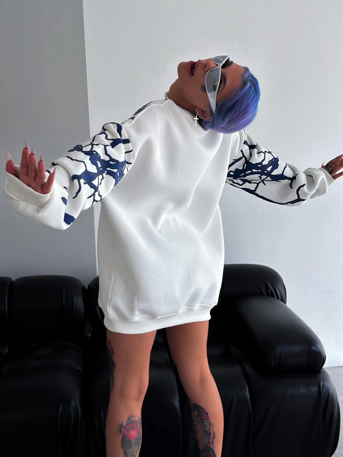 Yıldırım Unisex Oversize Sweatshirt