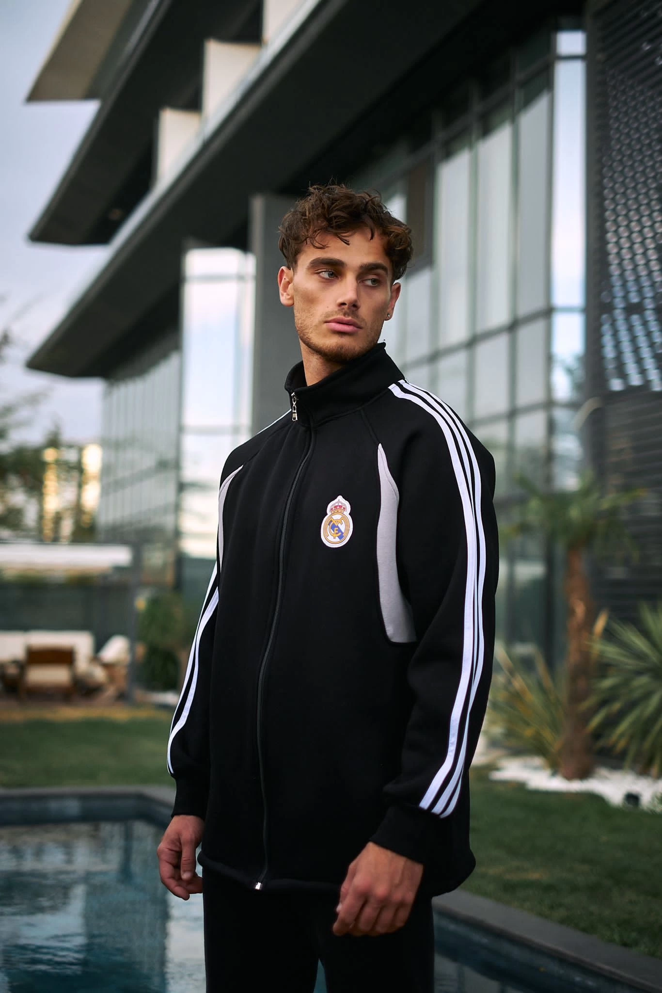 Real Unisex Oversize Şardonlu Hırka