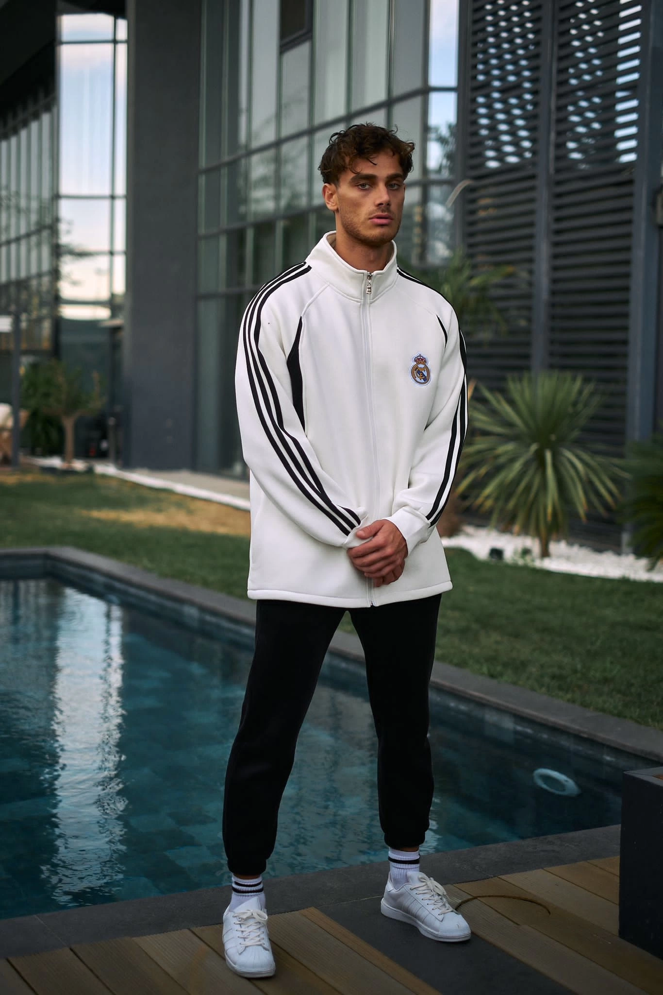 Real Unisex Oversize Şardonlu Hırka