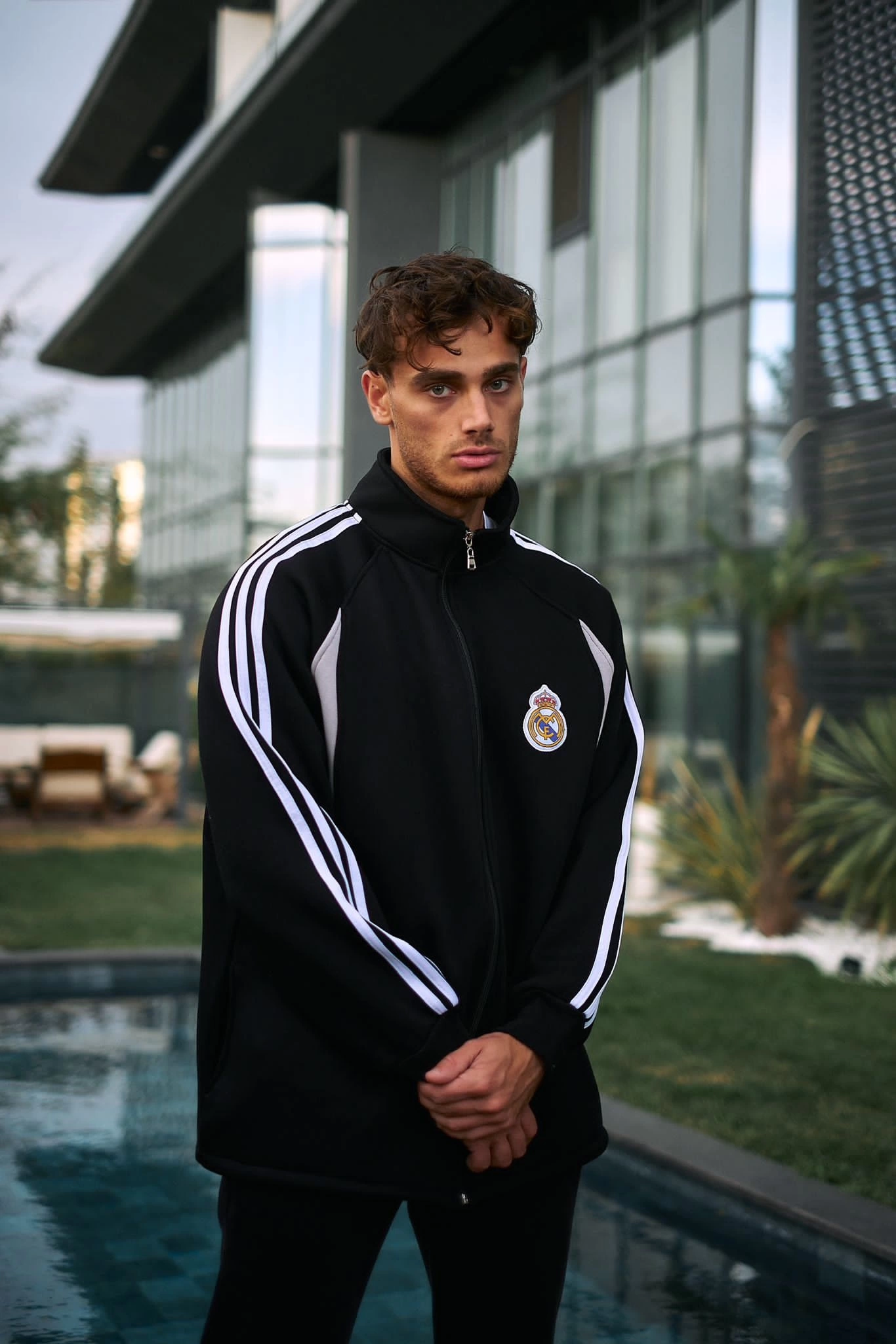 Real Unisex Oversize Şardonlu Hırka