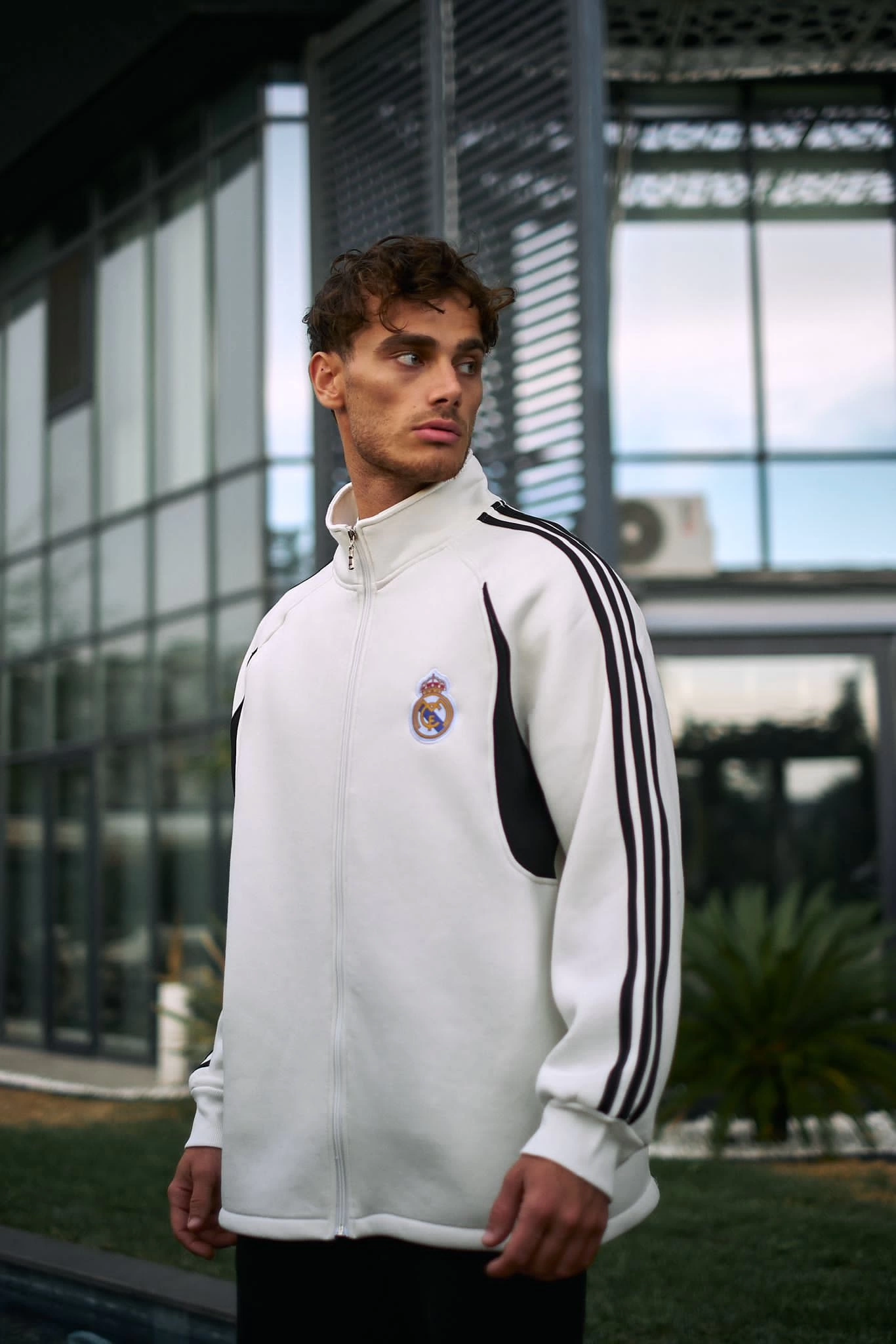 Real Unisex Oversize Şardonlu Hırka