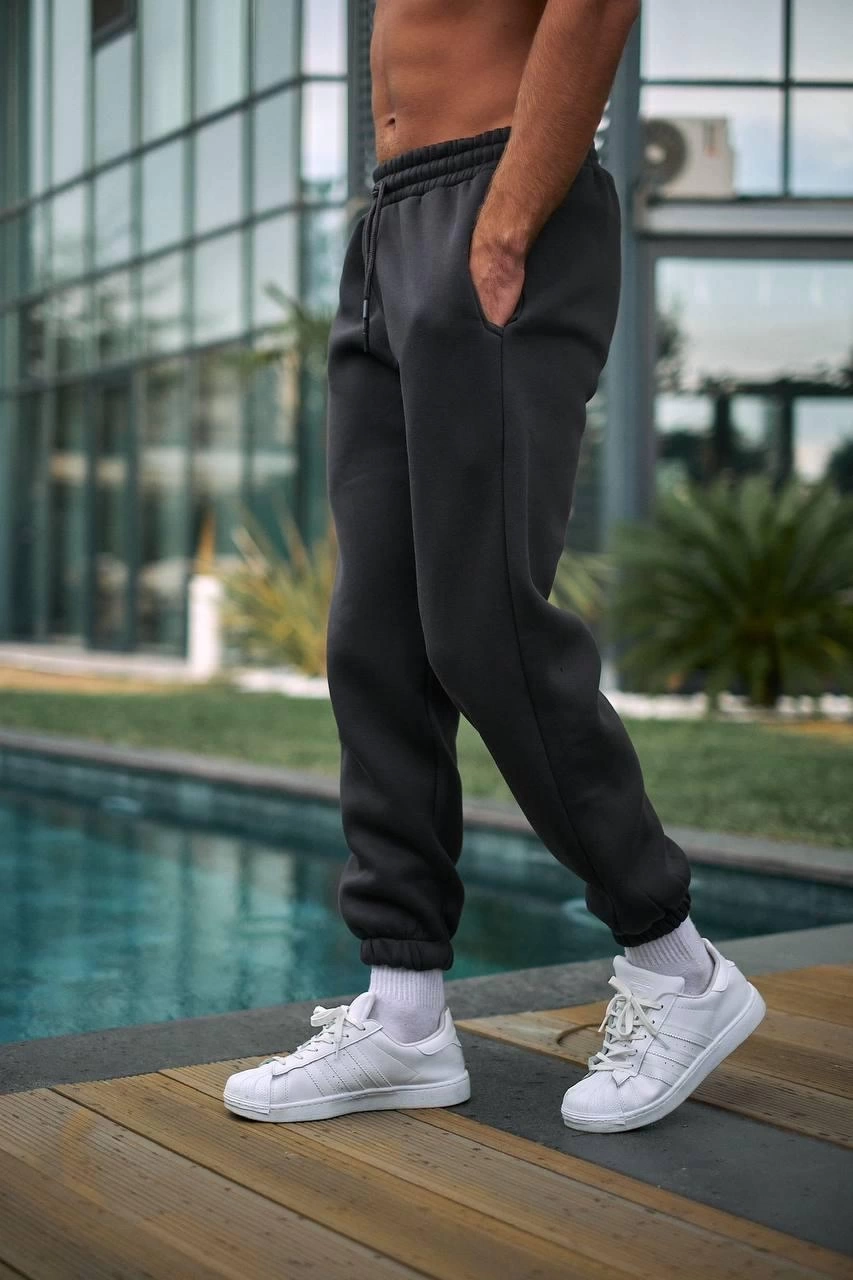 Basic Şardonlu Unisex Eşofman