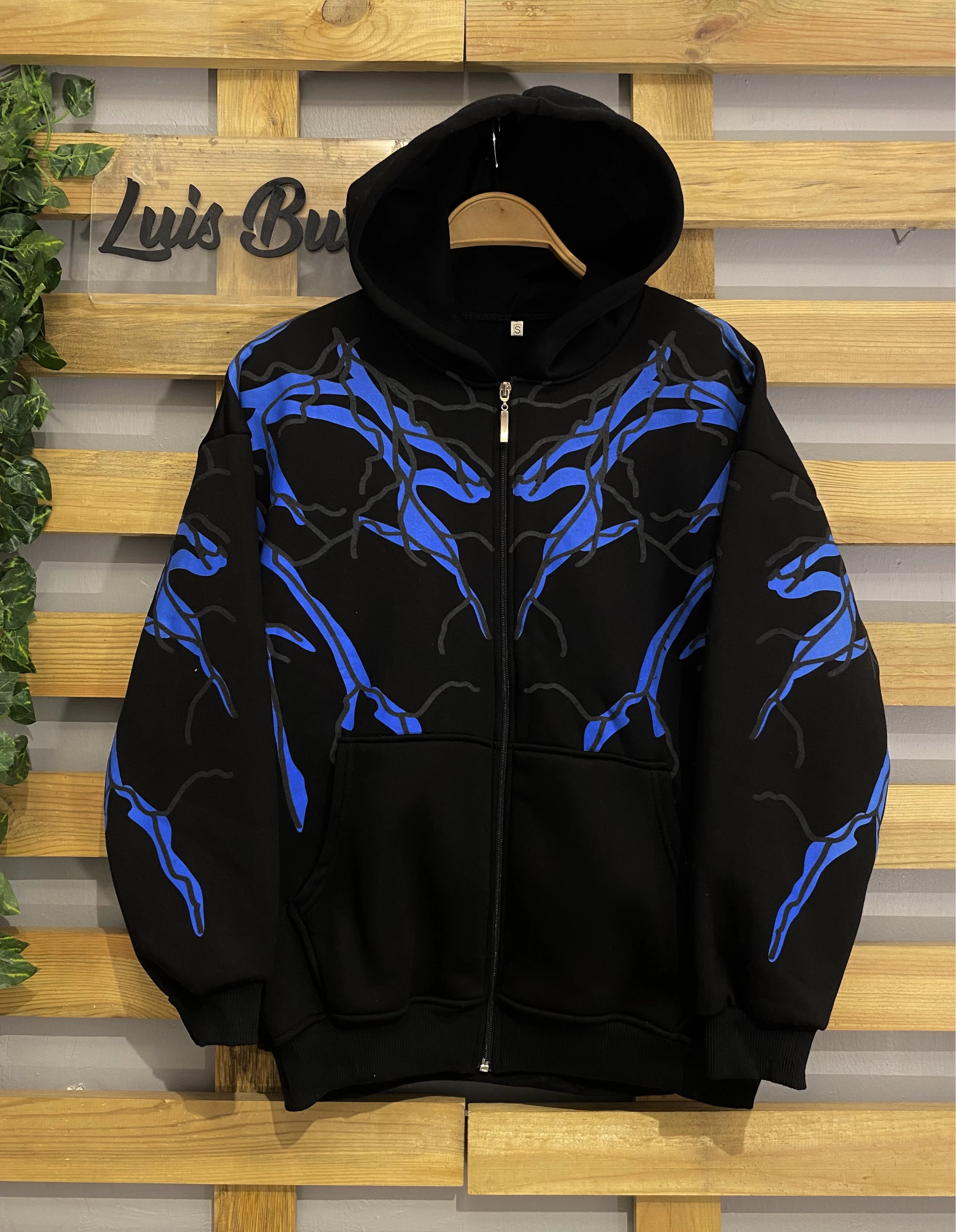 Desenli Unisex Şardonlu Hırka