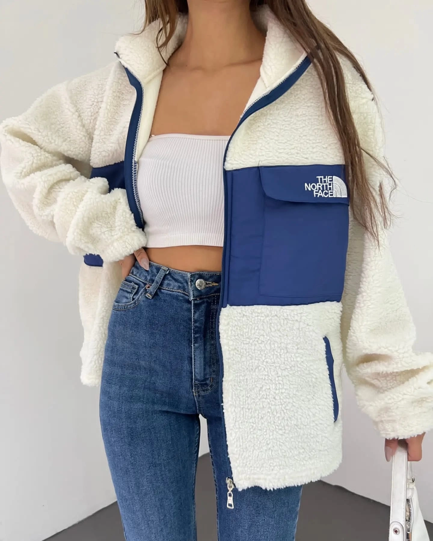 Nf Kuzu Peluş Unisex Ceket