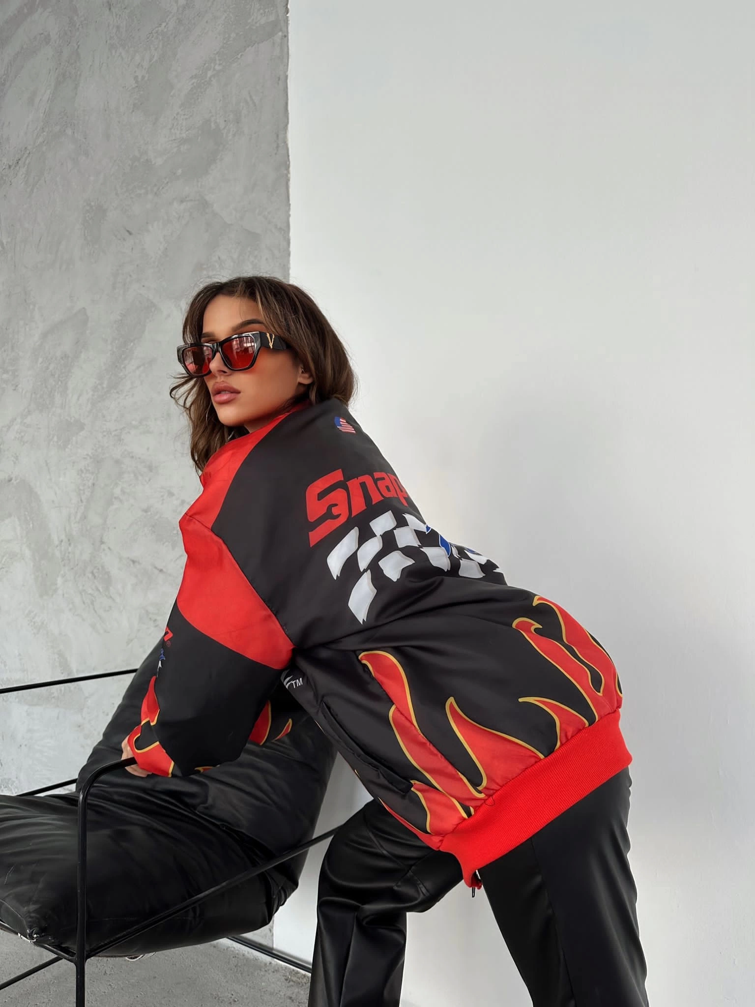 Snapon Unisex Bomber Ceket