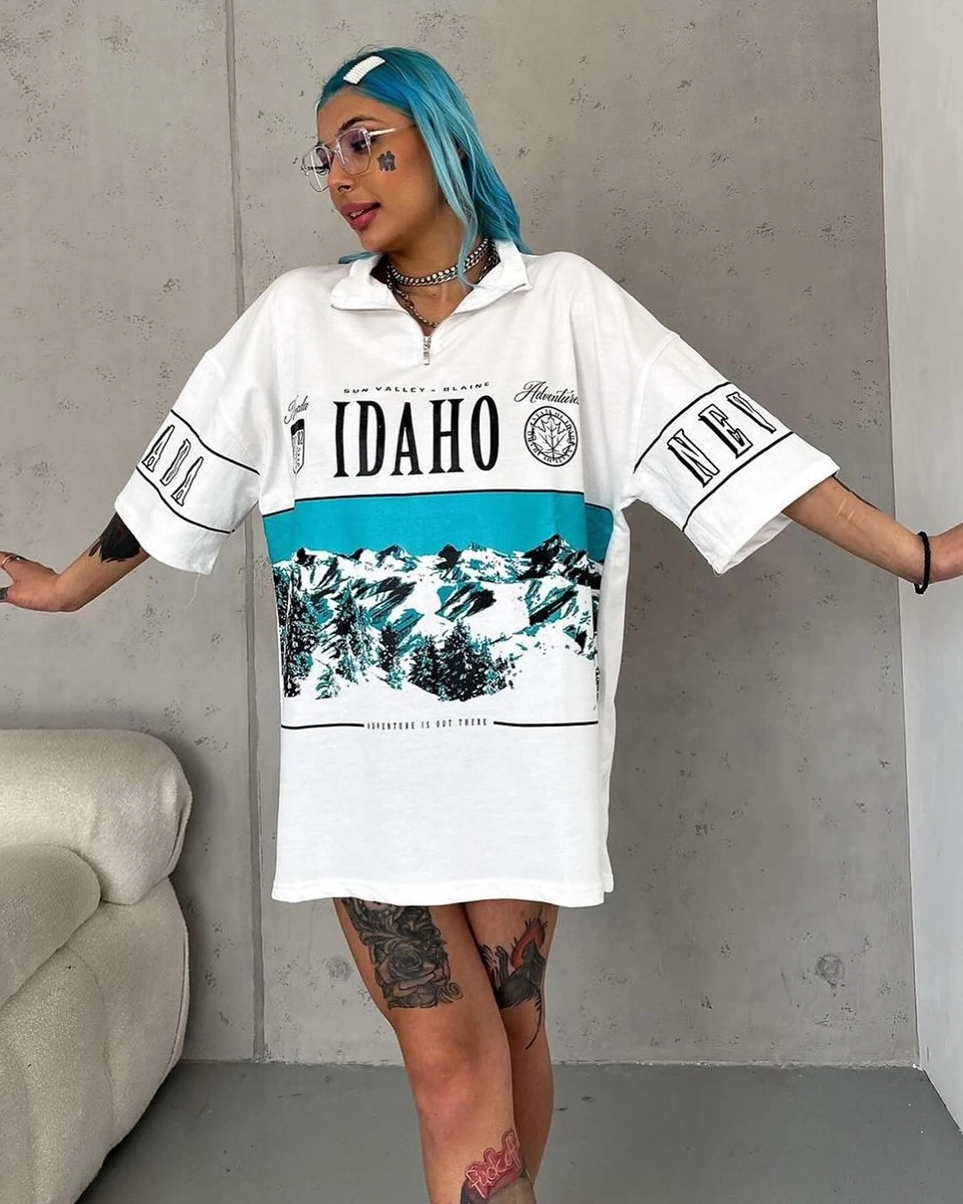 IDAHO Unisex Oversize Tshirt
